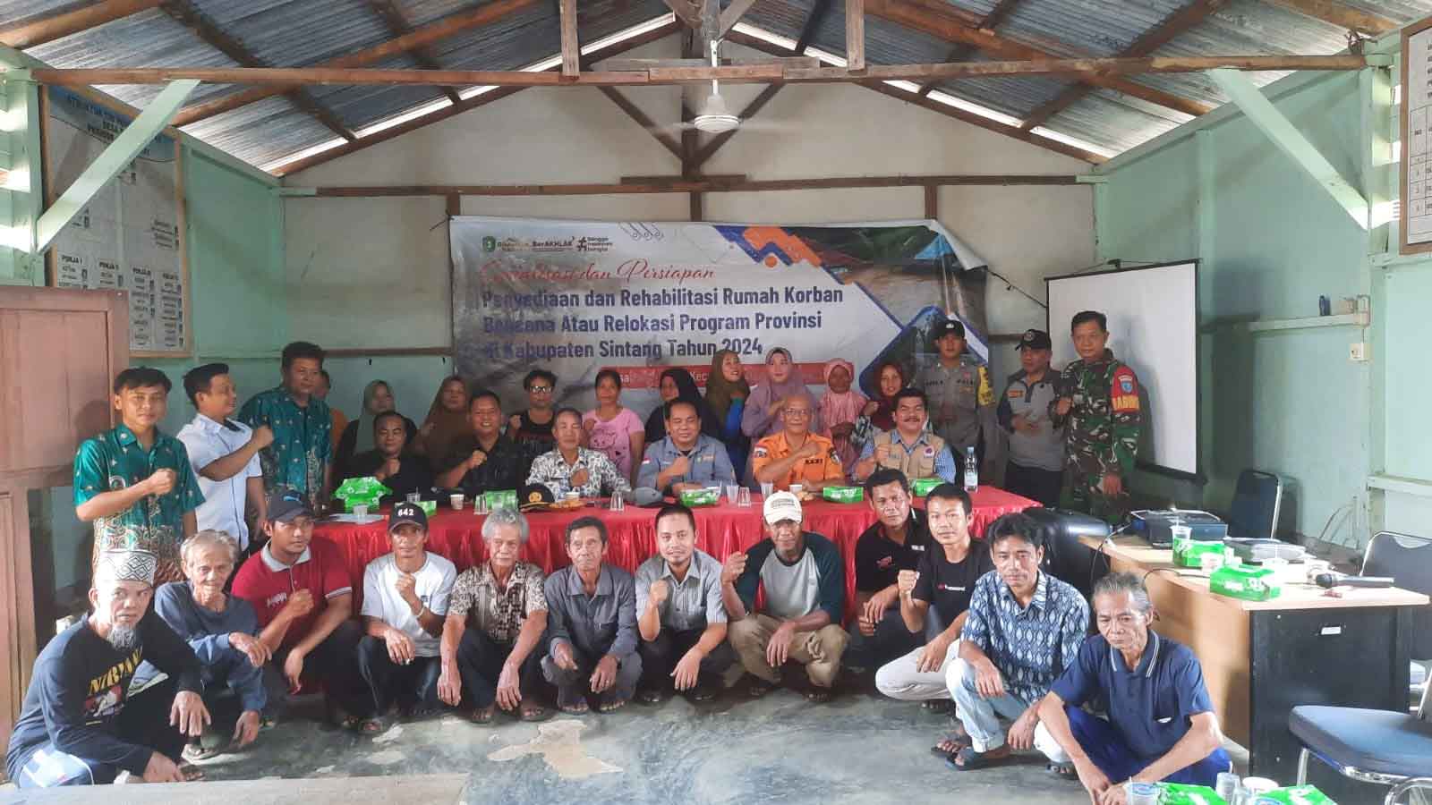 Kegiatan Pelaksanaan Sosialisasi Standar Teknis Penyediaan dan Rehabilitasi Rumah Kepada Masyarakat/Sukarelawan Tanggap Bencana